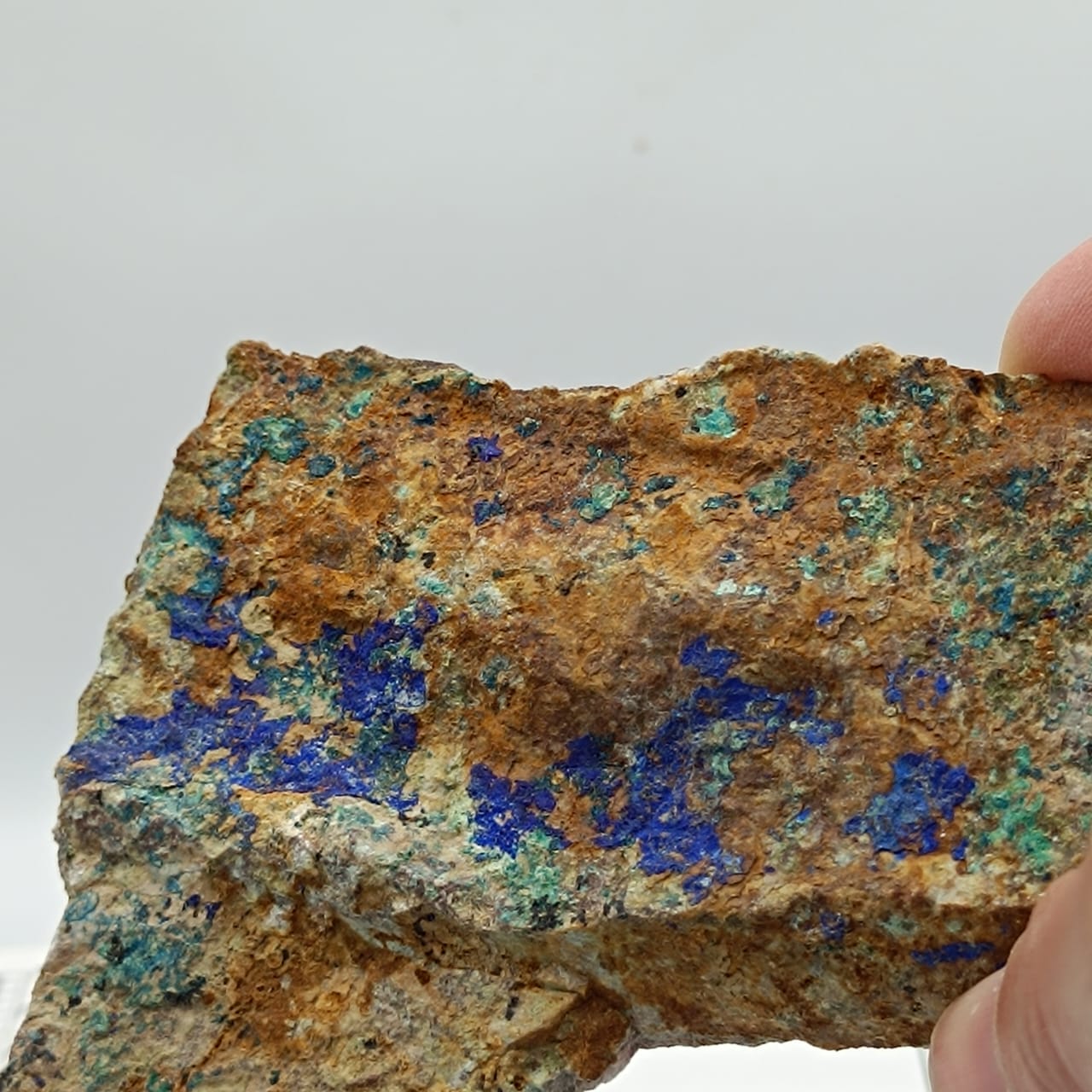 Azurita + Clinoclasa