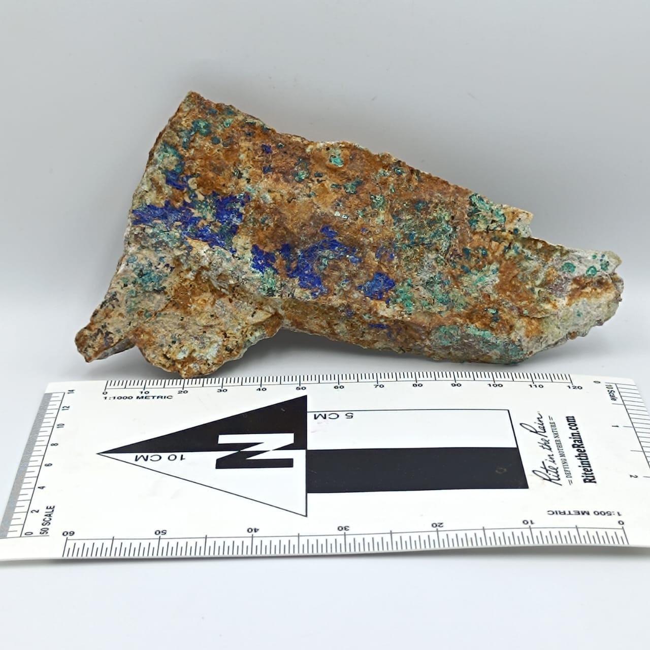 Azurita + Clinoclasa