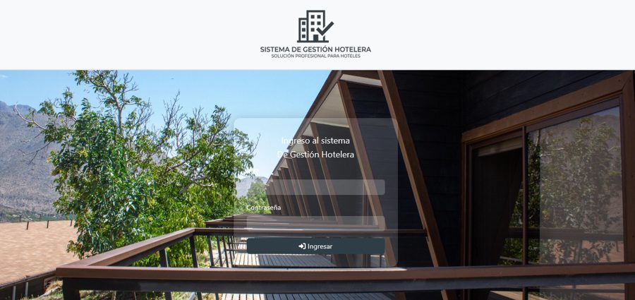 Login del sistema